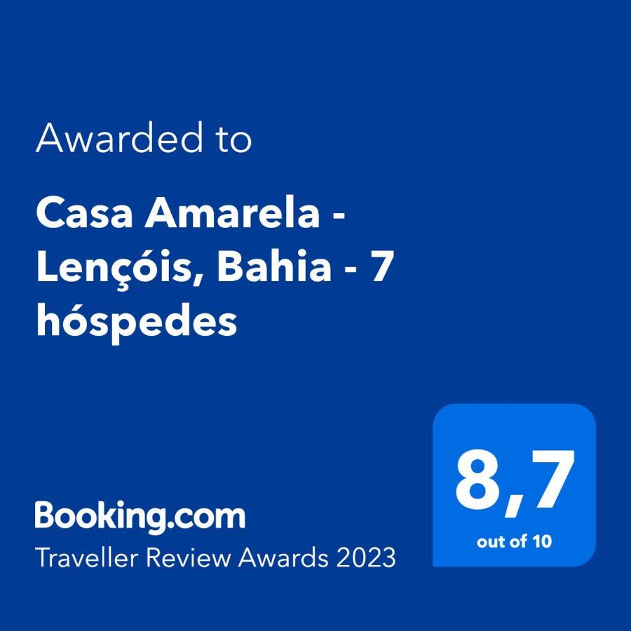 Casa Amarela - Lençóis, Bahia - 7 hóspedes Exterior foto